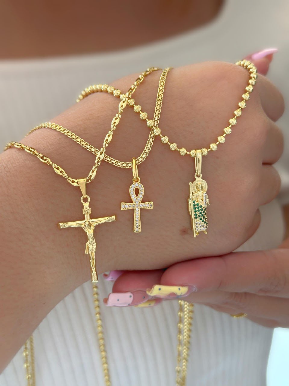 Dijes en Oro Laminado 18k