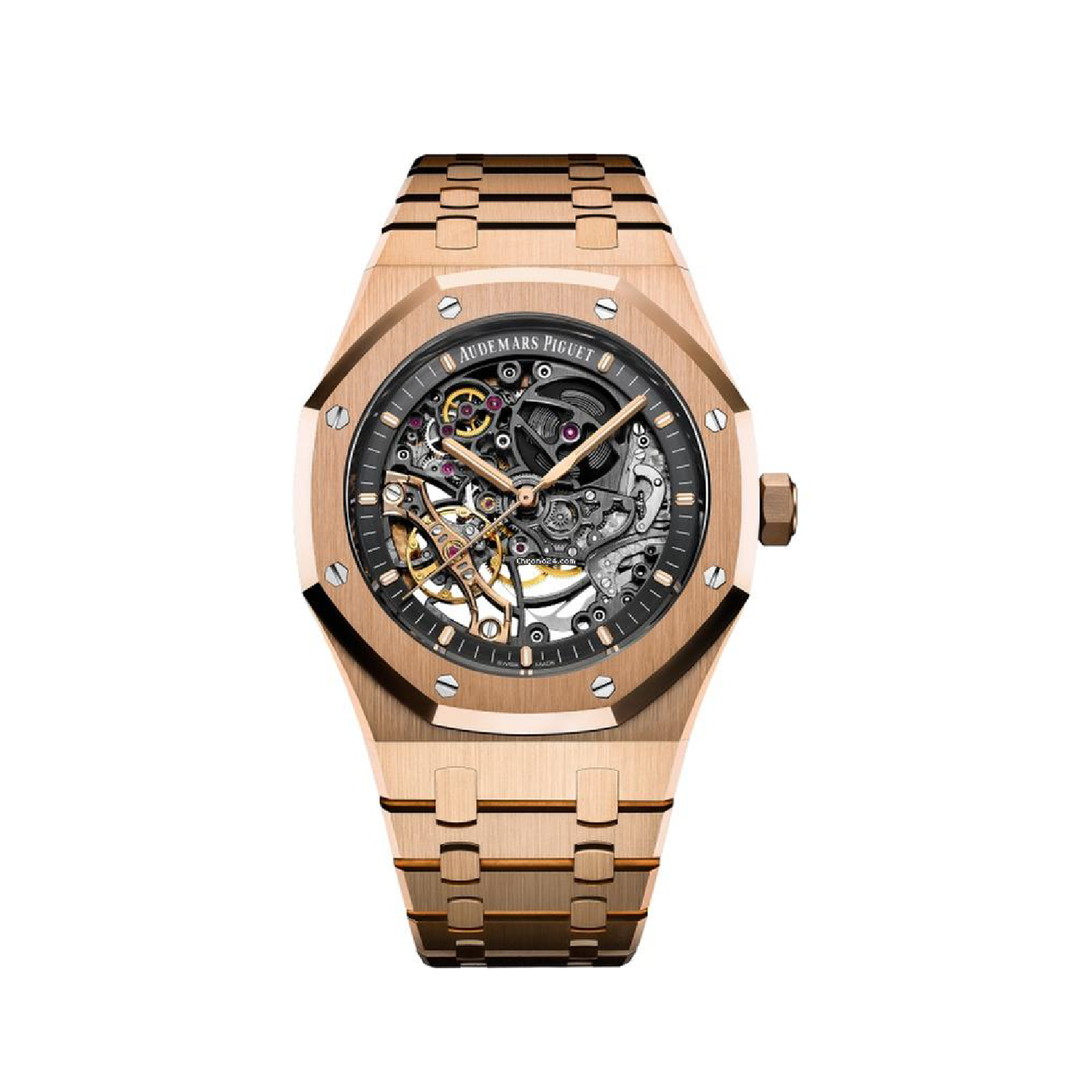 Audemars Piguet Royal Oak Rose Gold 41mm Double Balance Wheel
