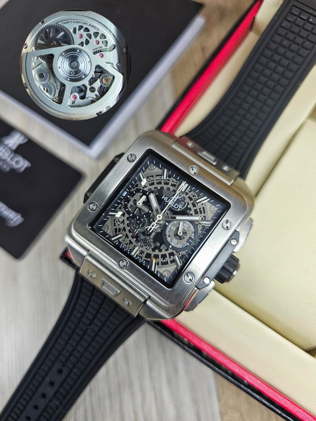 ⭐ Square Bang Unico Titanium 42 mm