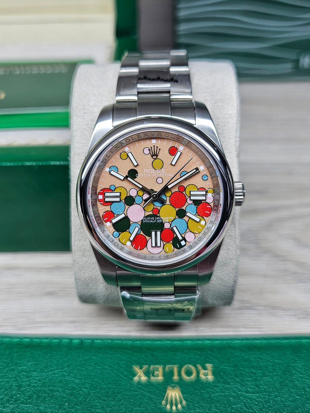Rolex Oyster Perpetual 36 de Oyster, 36 mm, acero Oystersteel