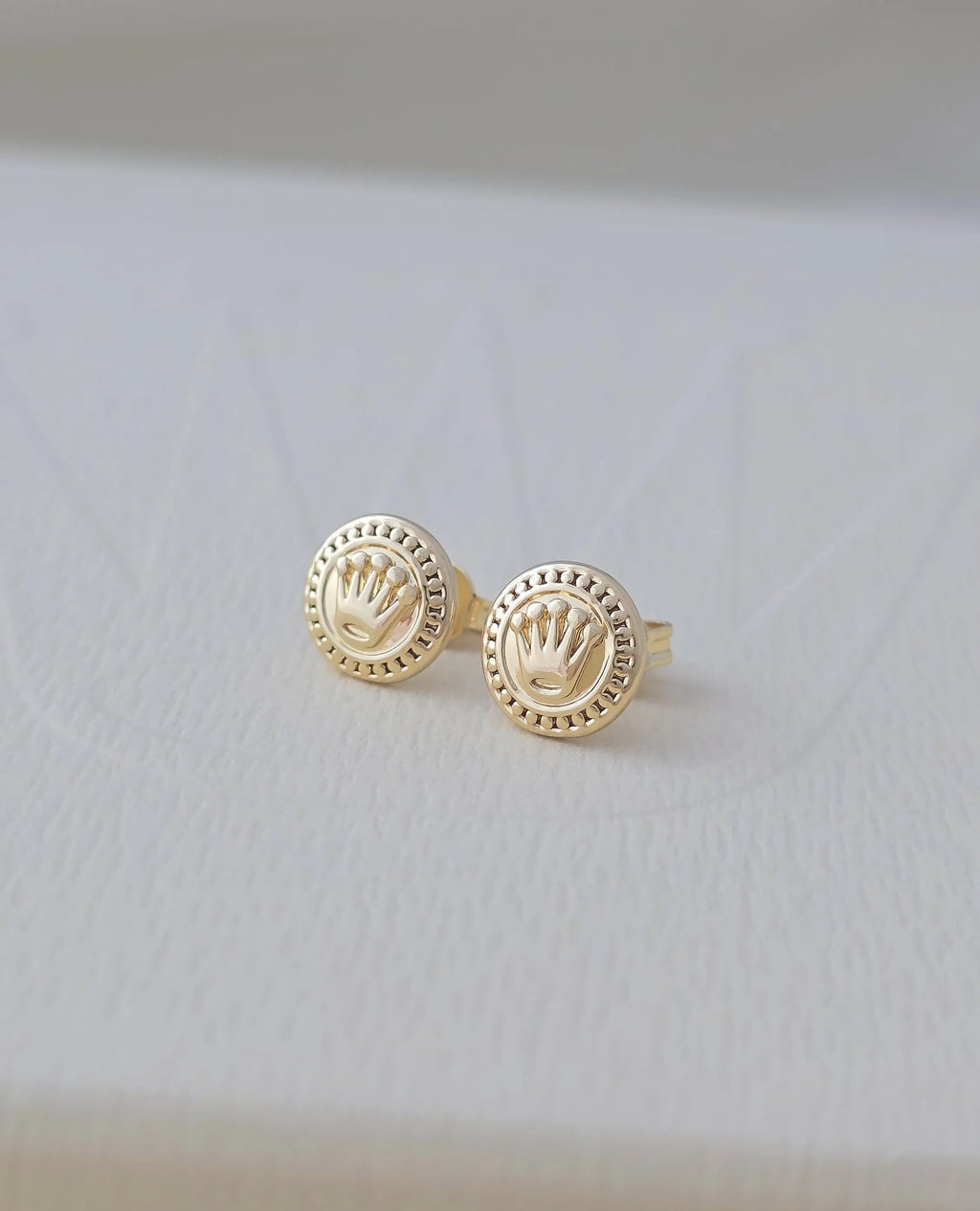 Aretes Topo Rolex 8mm