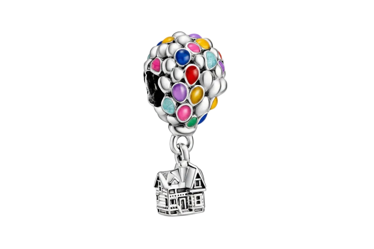 Charm Casa y Globos de Up de Pixar de Disney