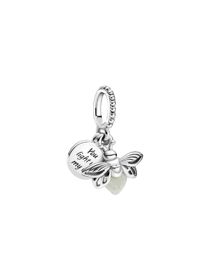 Charm colgante Luciérnaga que brilla en la oscuridad