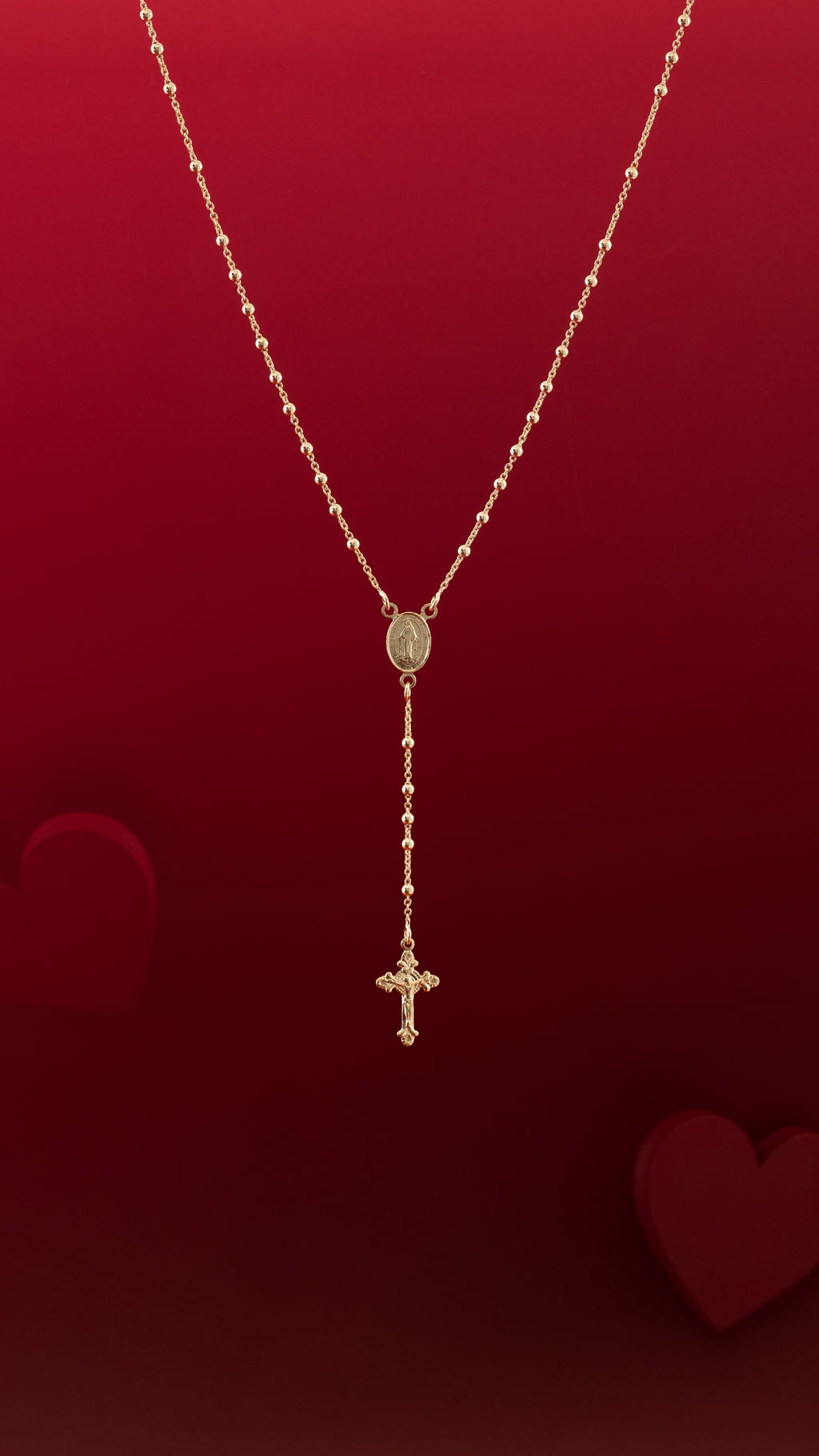 Rosario 60 CM 3 MM CRISTAL