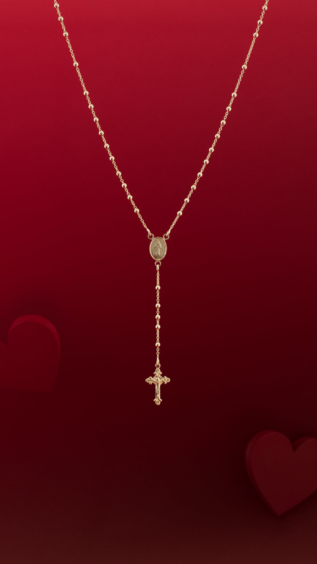 Rosario 60 CM 3 MM CRISTAL
