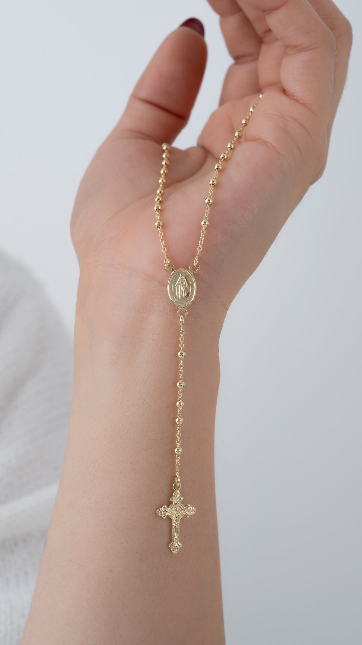 Rosario 60 CM 3 MM CRISTAL