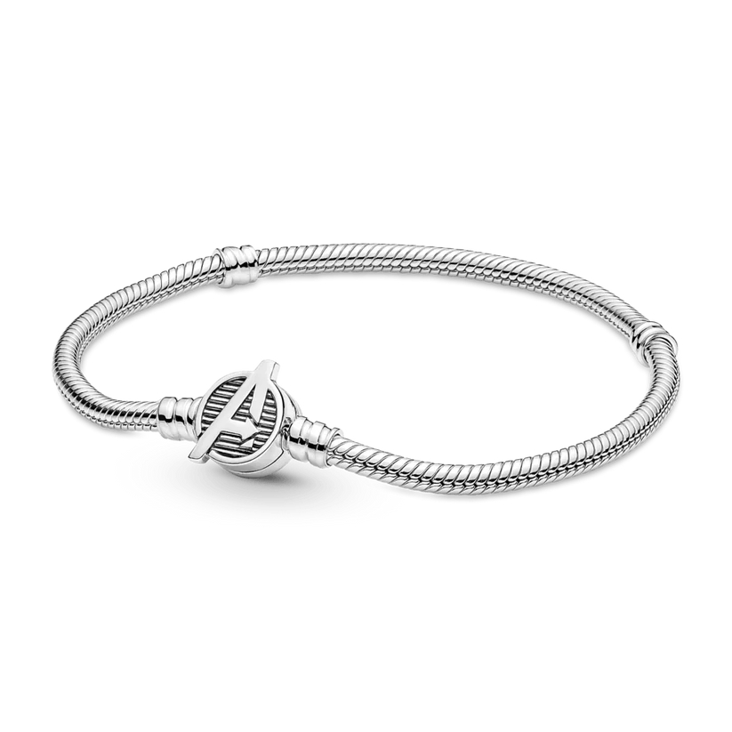 Brazalete Cadena de Serpiente con Broche de The Avengers