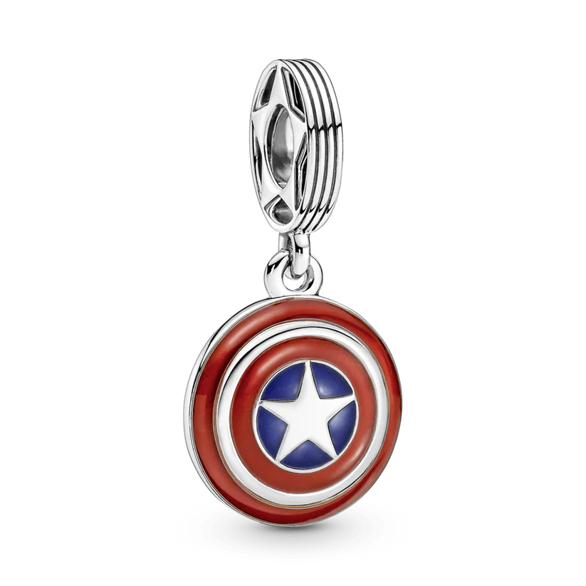 Charm Escudo del Capitán América de Marvel