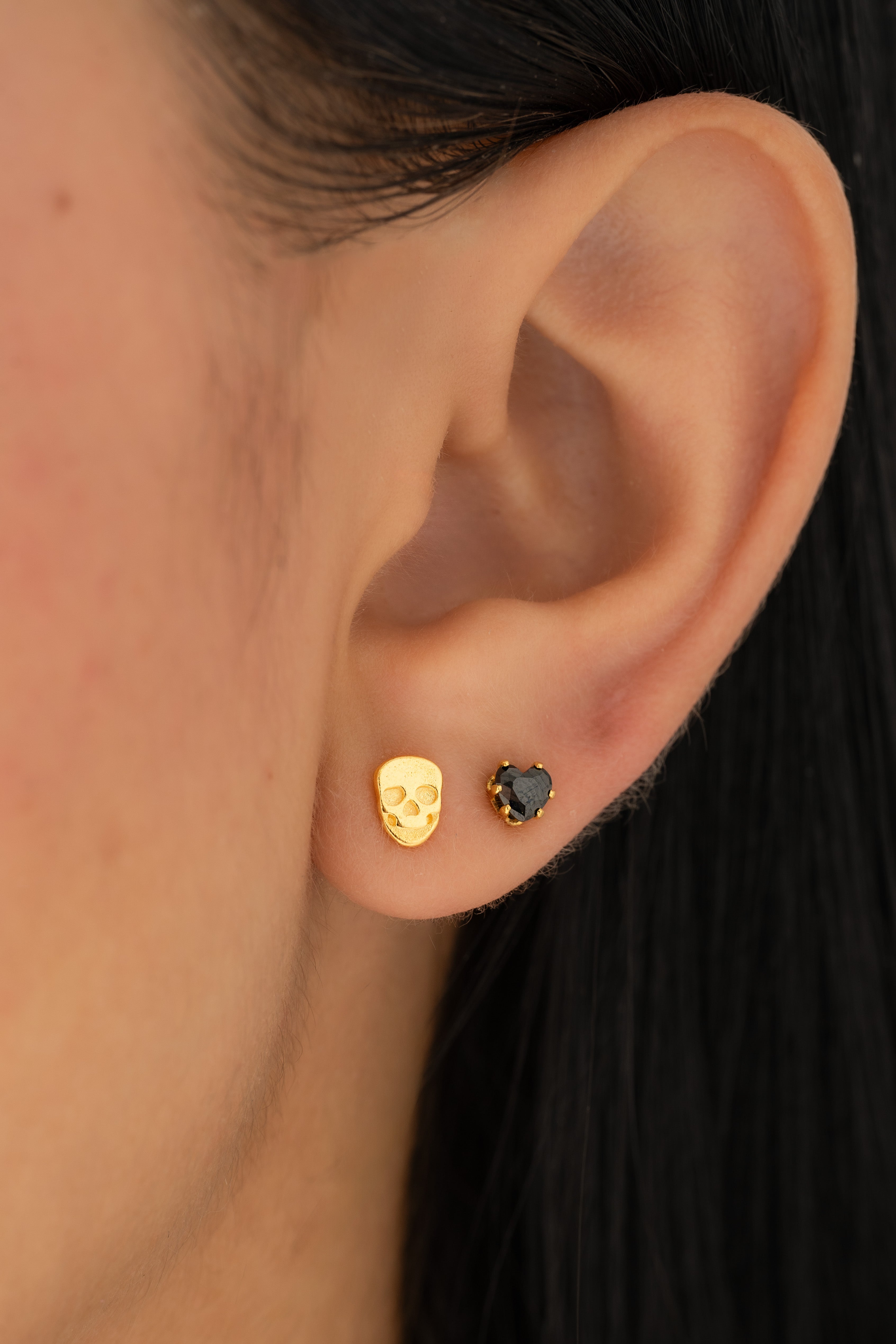 Aretes calavera
