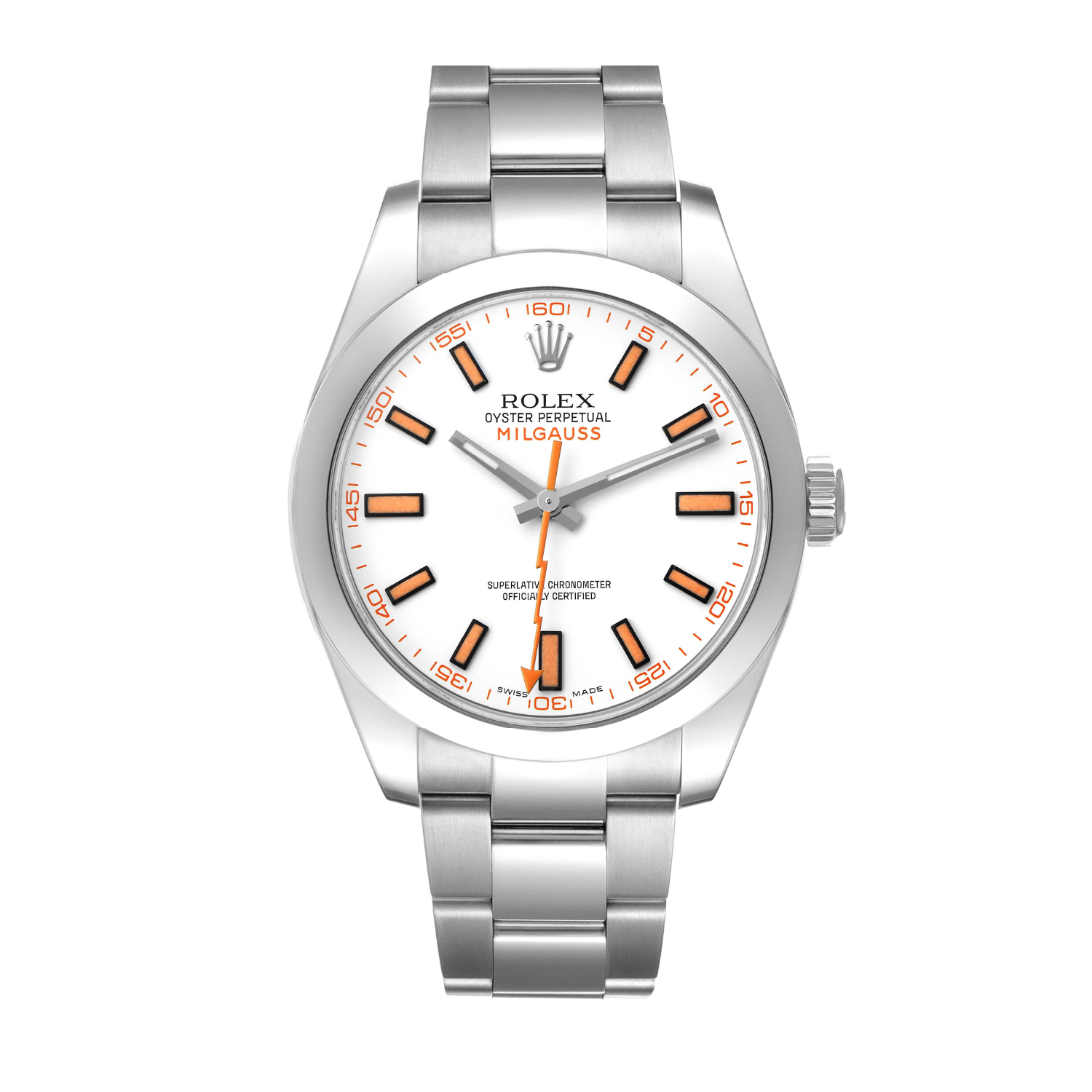 Rolex / MILGAUSS WHITE DIAL 40mm