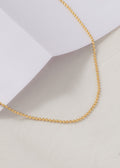 Cadena Militar delgada 1.1 mm 65 cms