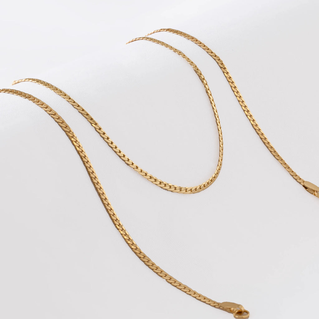 CADENA SERPIENTE PLANA FINITA 45 CMS