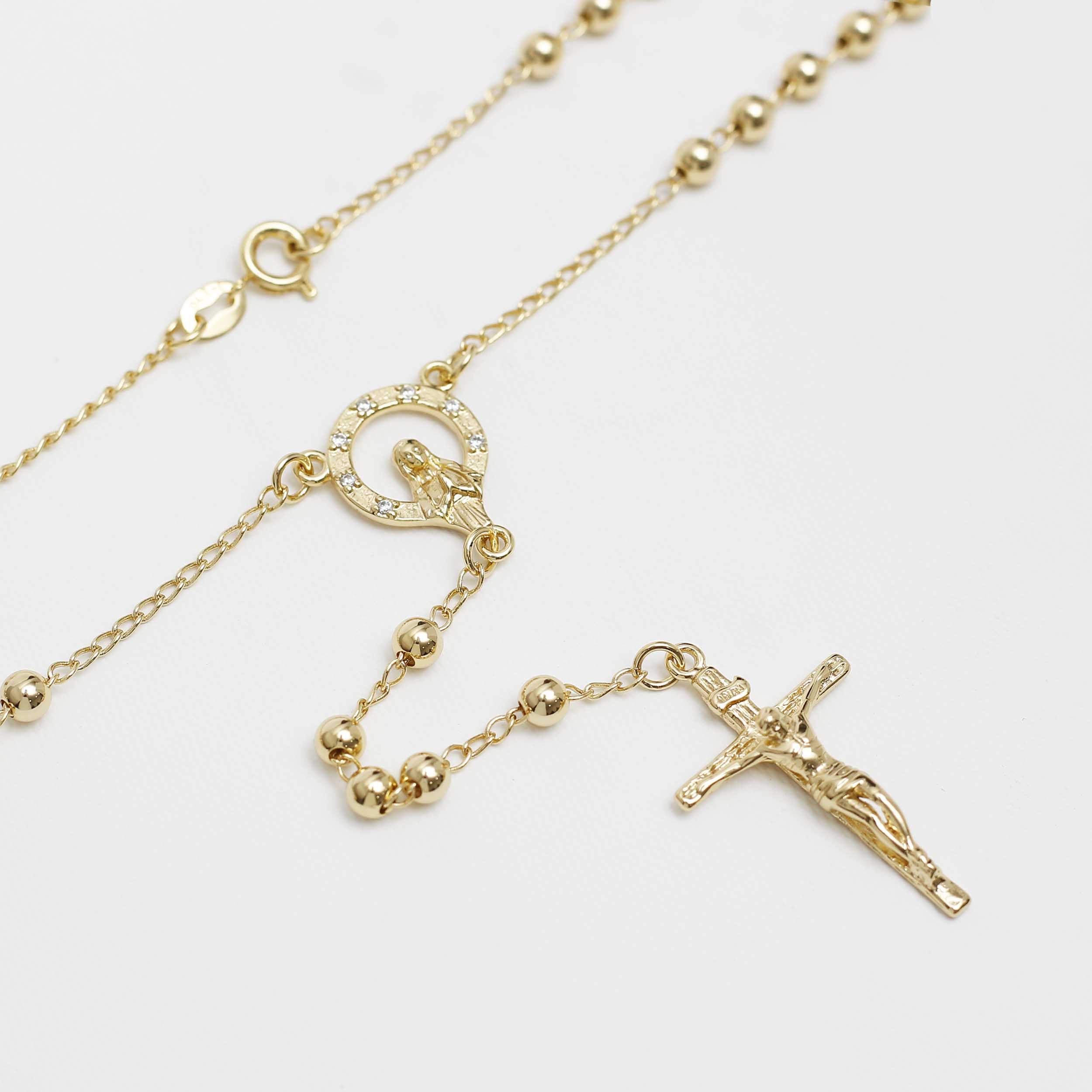 Rosario 65 CM 4 MM CRISTAL