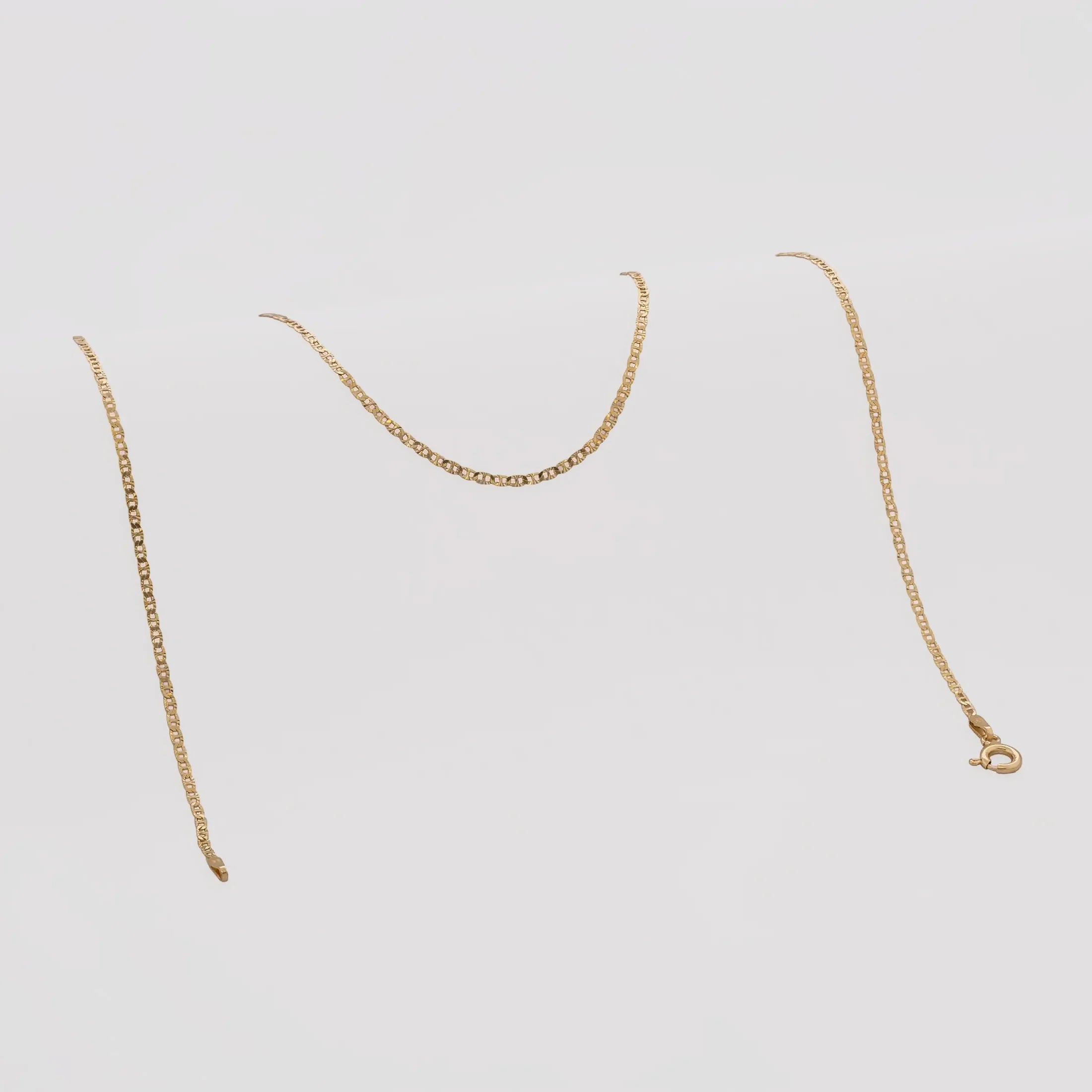 Cadena Escalerita Con Destellos IT 1.7 mm 45 Cms