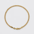 Pulsera Cubana Plana 20 Cms