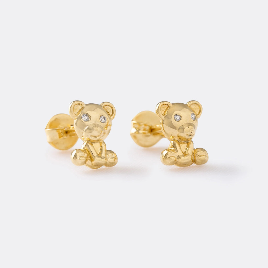 Arete Osito Teddy