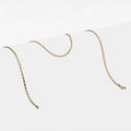Cadena Caracol Plana 1.80 mm 45 Cms
