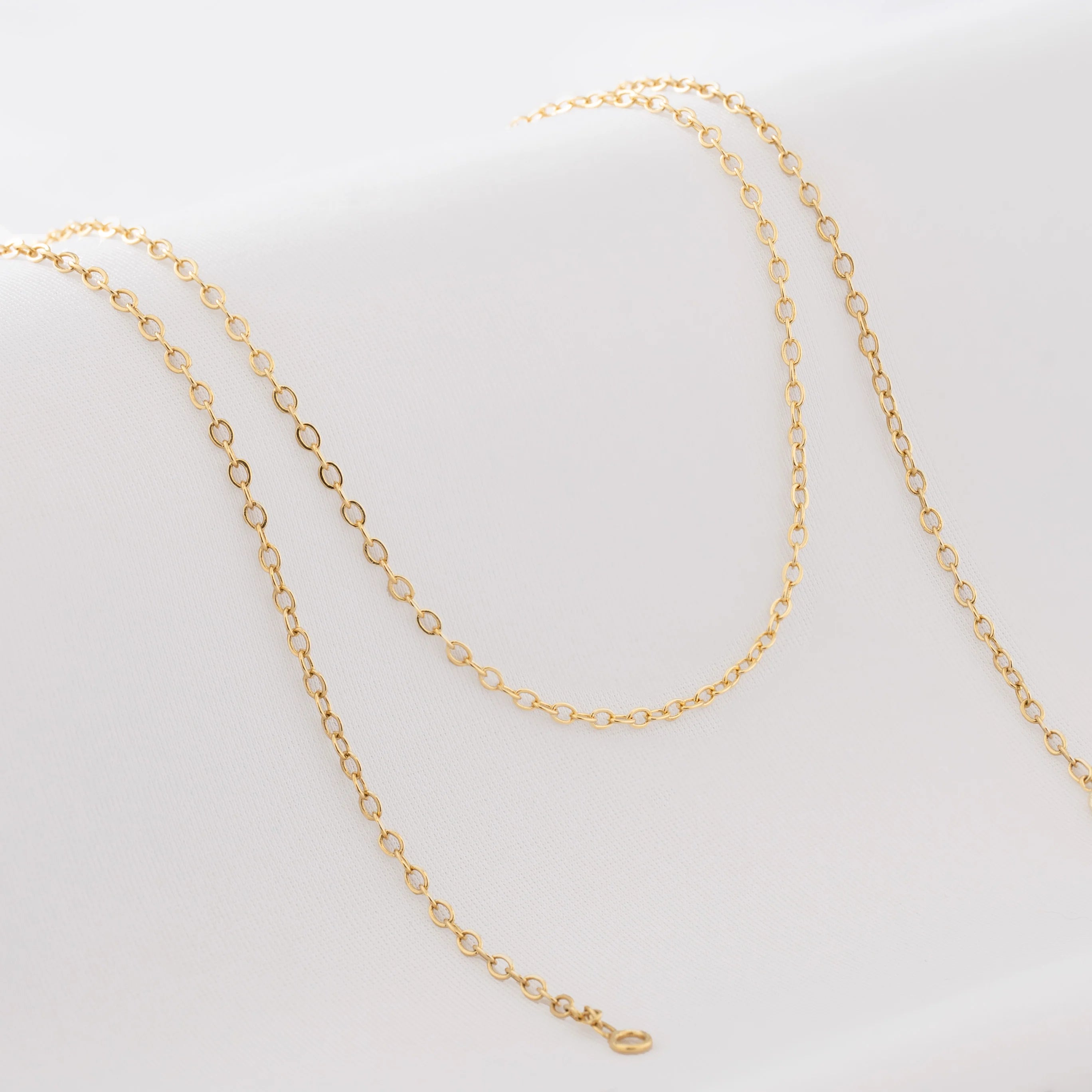 ⭐ COMBO Dije Mermaid y Cadena Aros 1.8 mm 45 Cms