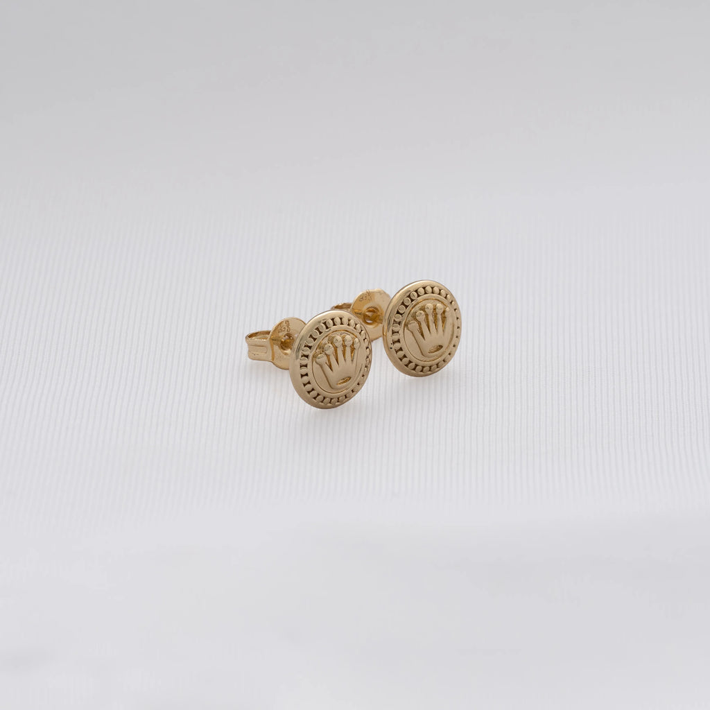 Aretes Topo Rolex 8mm