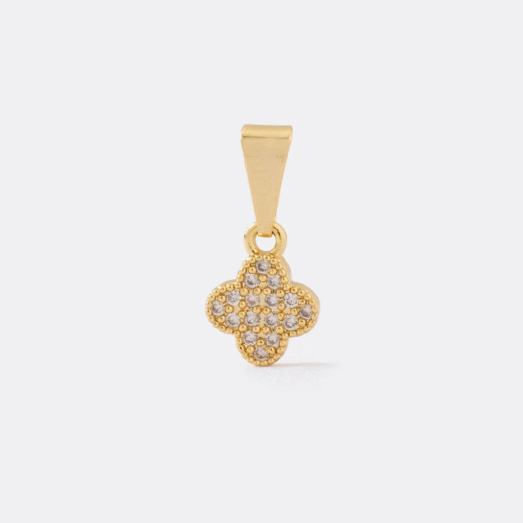 Dije Clover Circonias 1 cm