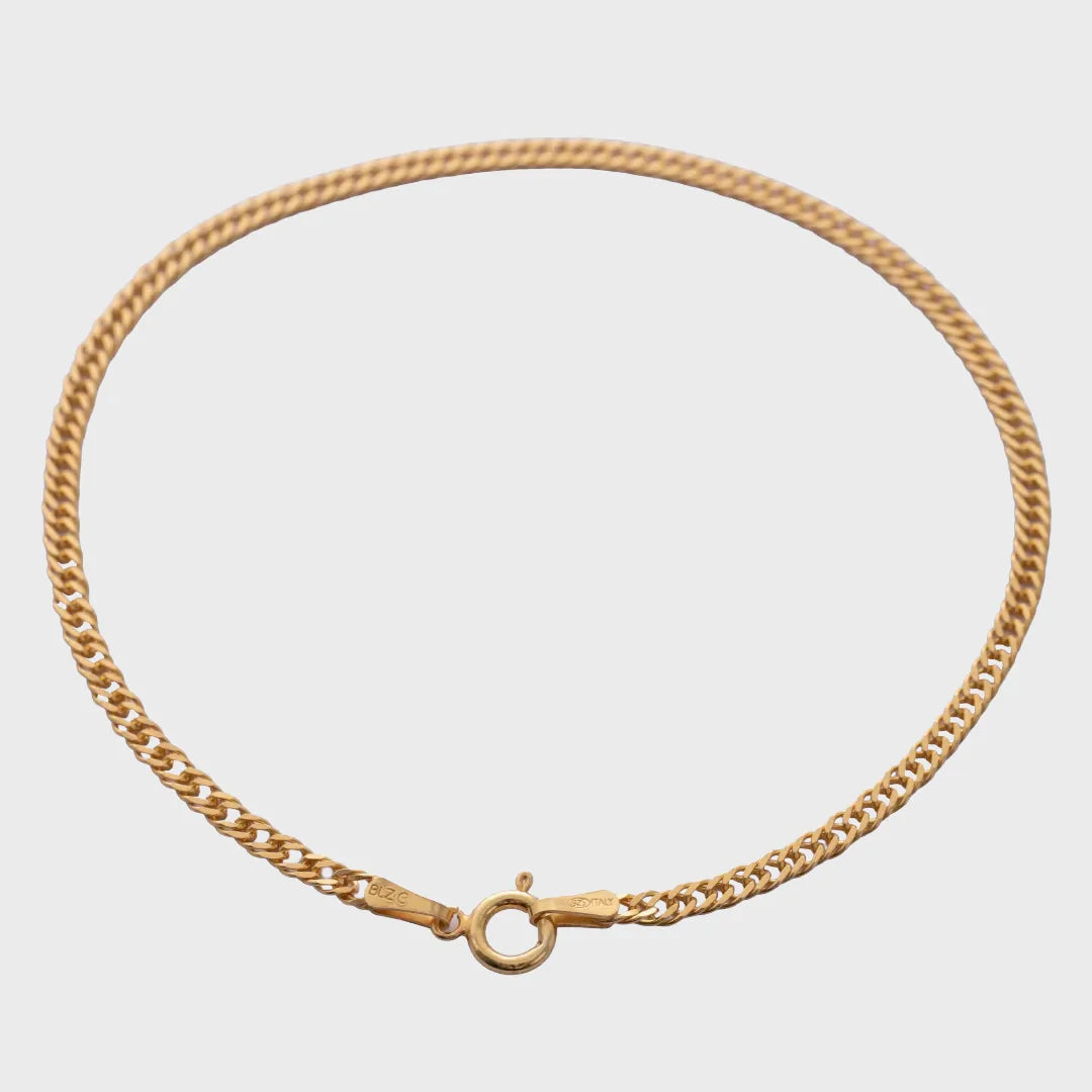 Pulsera Cubana Continua IT 2,3 mm 19 Cms