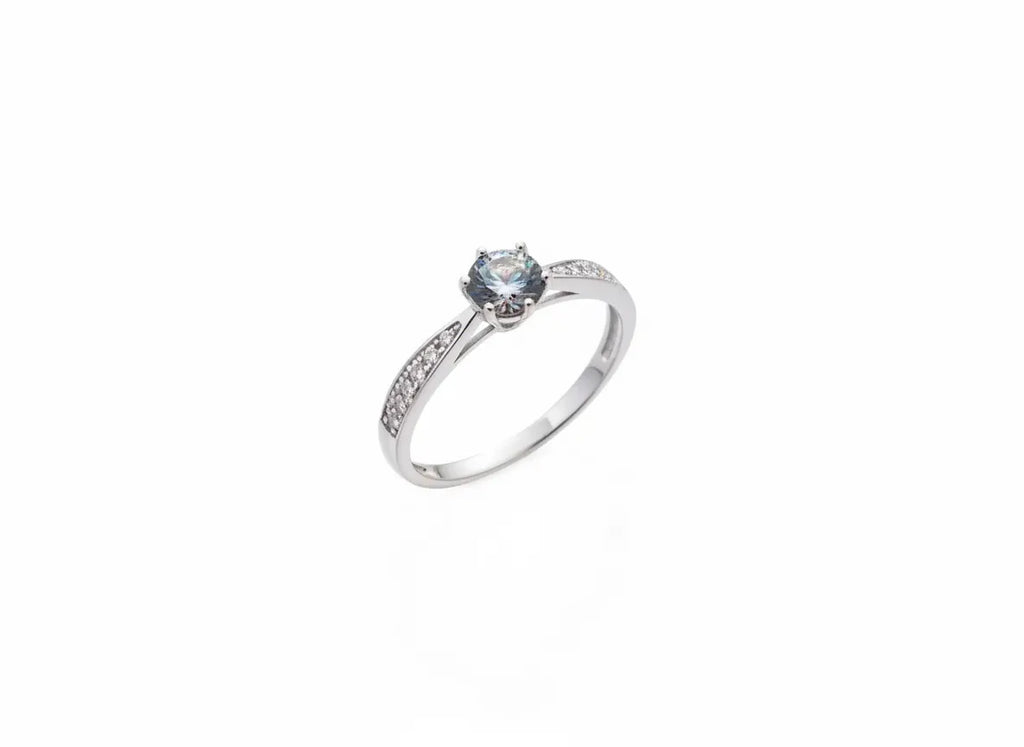 Anillo Lumiere Boreal Pave Ajustable