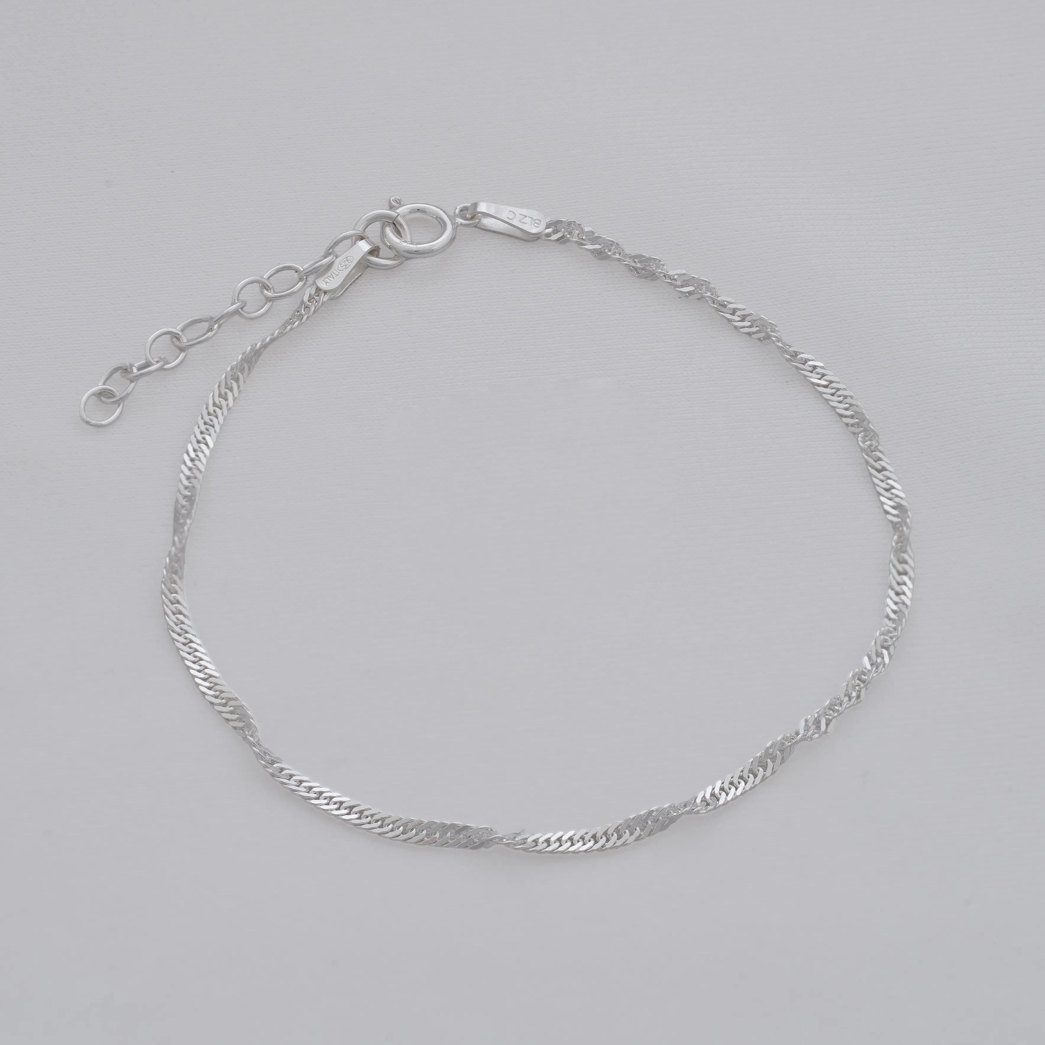 Pulsera Singapur 16 Cms + Ext