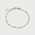 Pulsera Singapur 16 Cms 1.5 mm + Ext