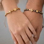 Dúo protección en Pareja Pulsera en hilo