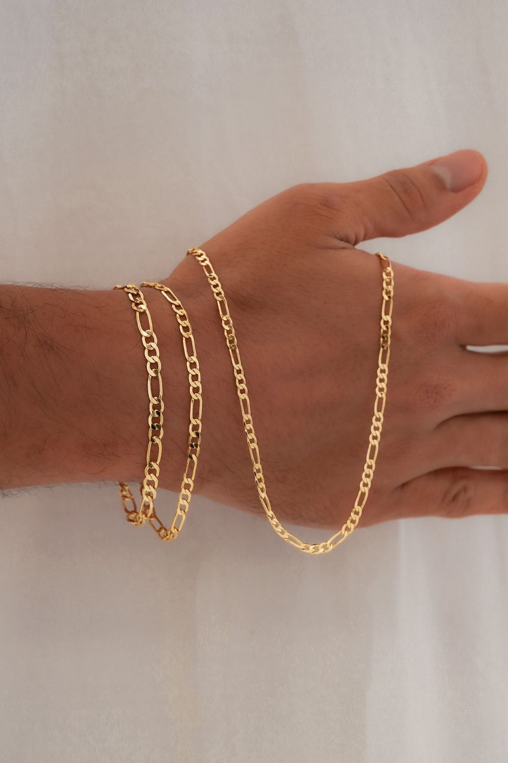 Cadena 3*1 diamantada 65cm 3mm