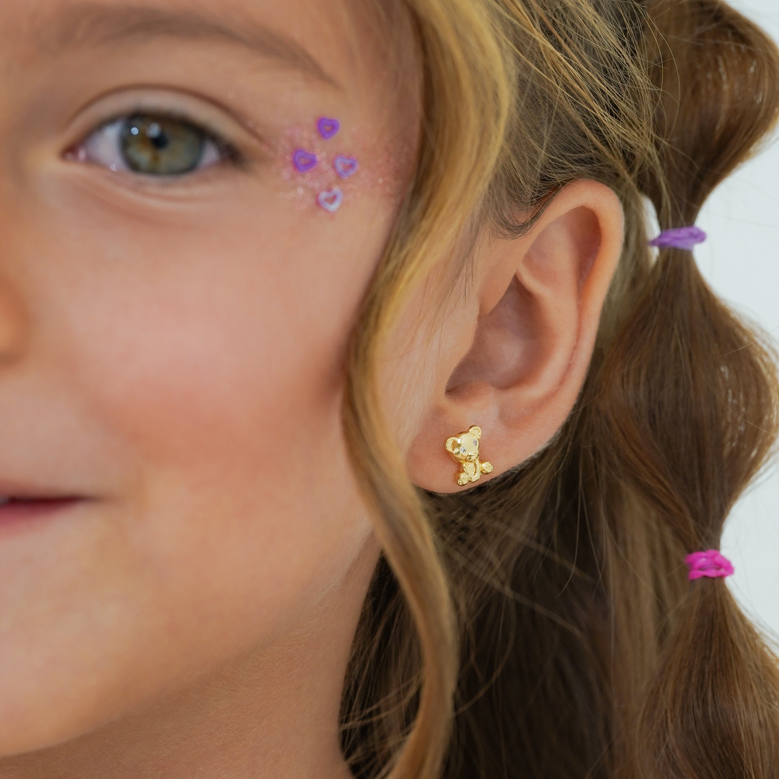Arete Osito Teddy