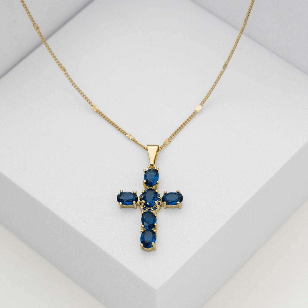 Cadena Destellos 60 CM + Dije Blue Brightness