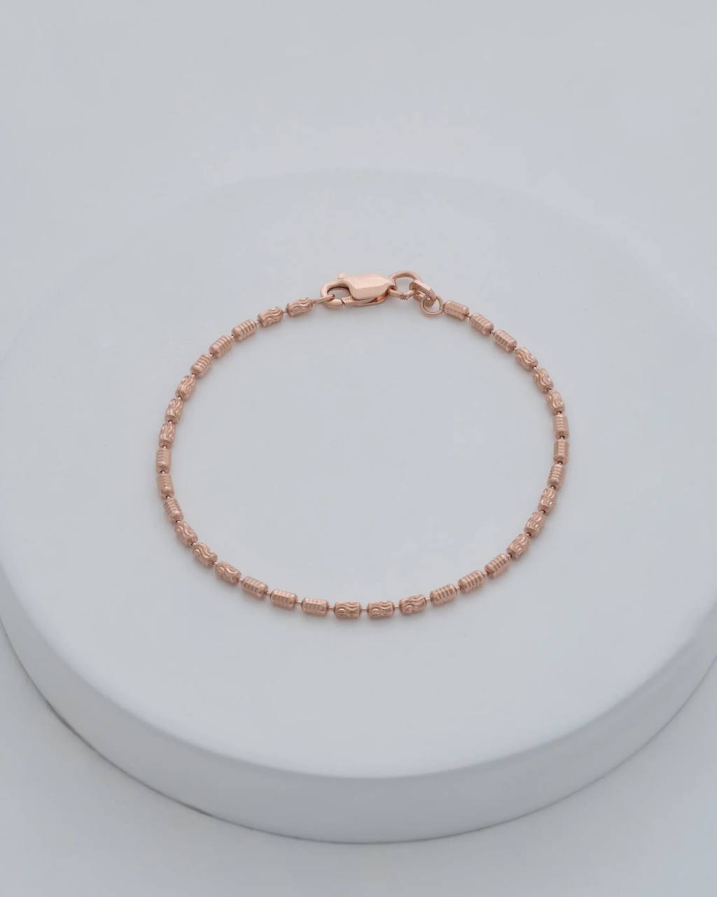 Pulsera Barril Prismc Rose IT 16 Cms (Oro Rosa)