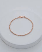 Pulsera Barril Prismc Rose IT 16 Cms (Oro Rosa)