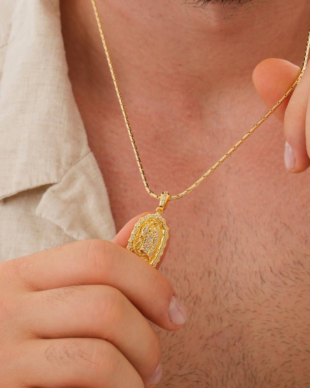 Dije Medalla De Guadalupe
