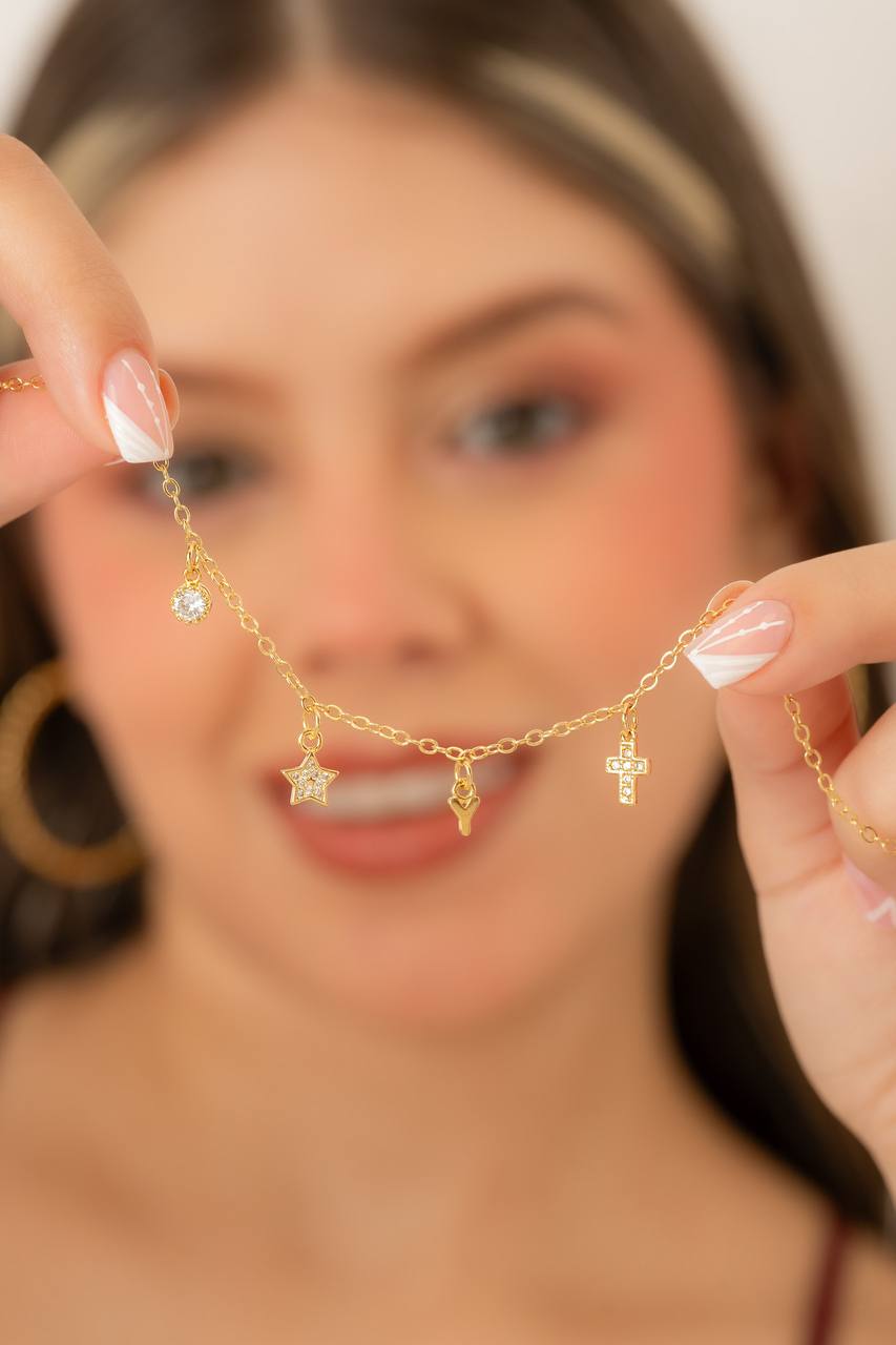 Dije circonia cristal pequeña