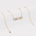 Cadena Gargantilla MSK 35*8 mm 40 Cms + Ext