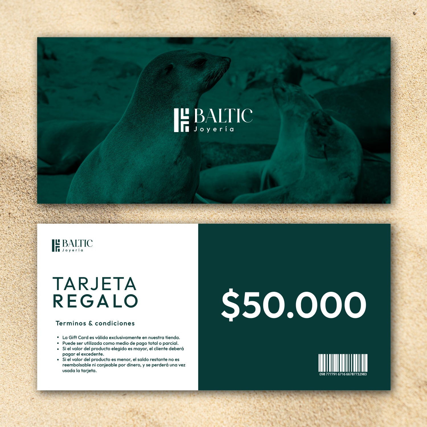 Tarjeta de Regalo / Gift Card