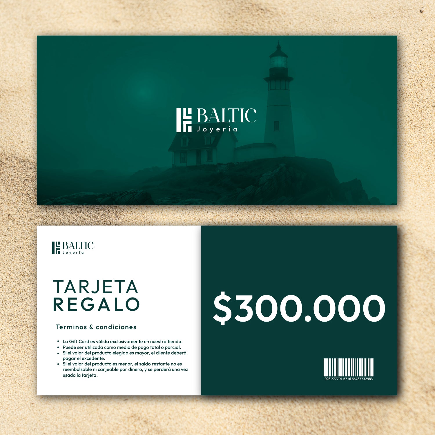 Tarjeta de Regalo / Gift Card